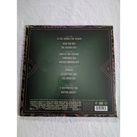 Wicked The Soundtrack Elphaba Vinyl 2LP Ships Now Cynthia Erivo Marbled Green - Picture 3 of 12
